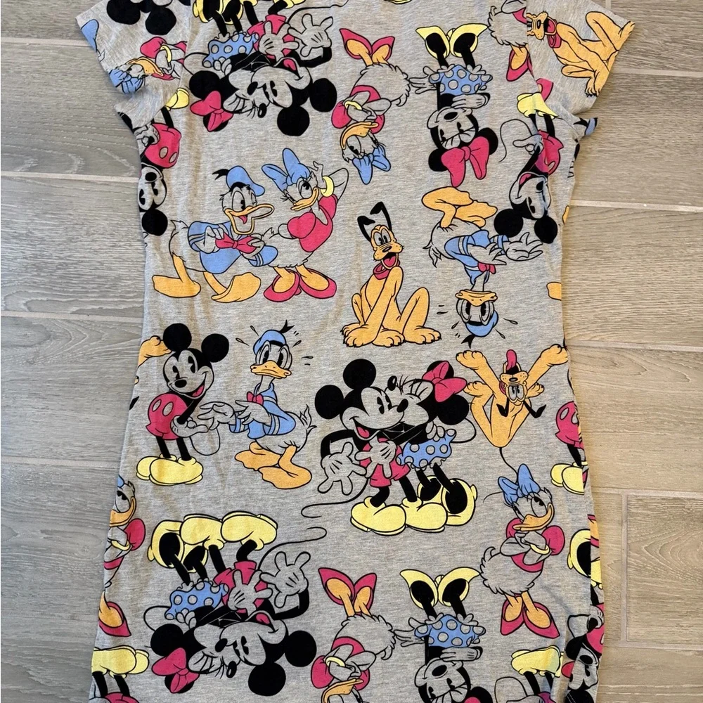 Disney Mickey Mouse Minnie Mouse & Friends Sleep Pajama Dress Women’s Size L/XL - Picture 4 of 4